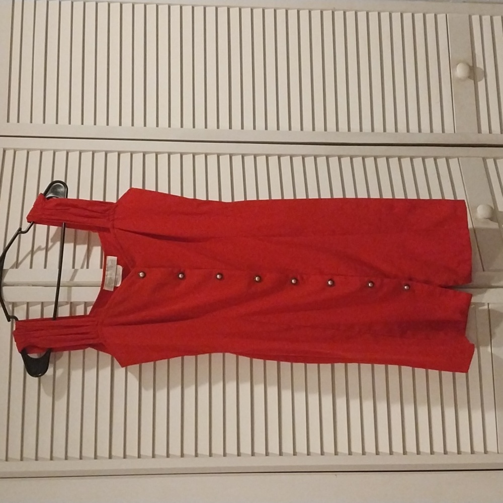 Vintage Red Wiggle Dress, Sweetheart, 90s